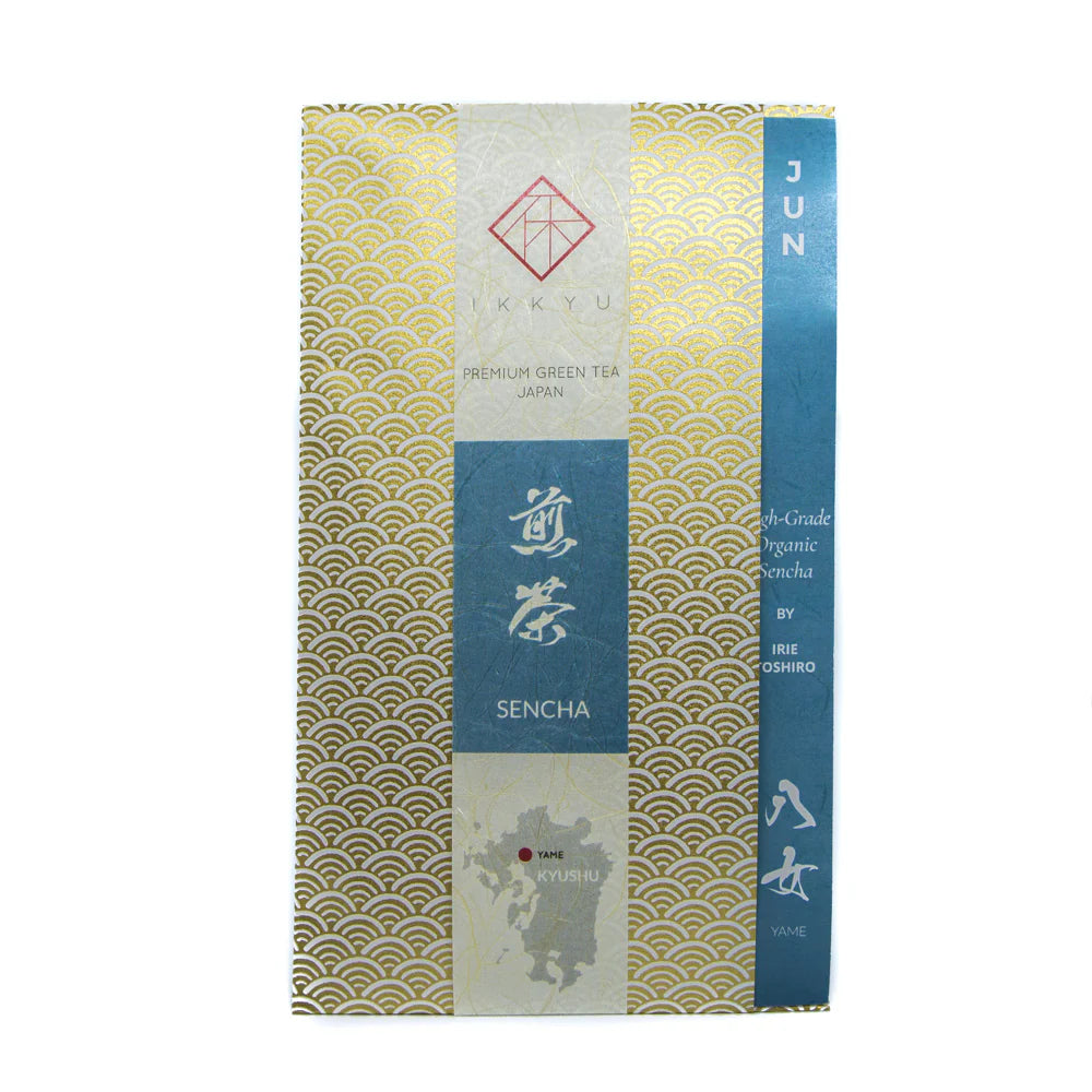 Sencha JUN – japońska zielona herbata z Yame (Fukuoka, Japonia), organiczna, pierwszy zbiór 2025 – 50 g